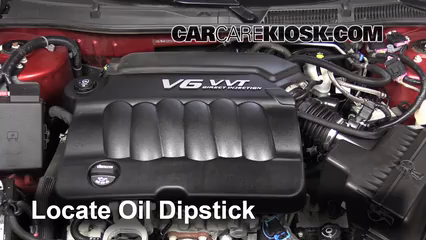 2013 Chevrolet Impala LT 3.6L V6 FlexFuel Oil Check Oil Level